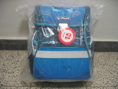 Herlitz Loop Plus Oceanside Schulranzen-Set - Blau (50032525  