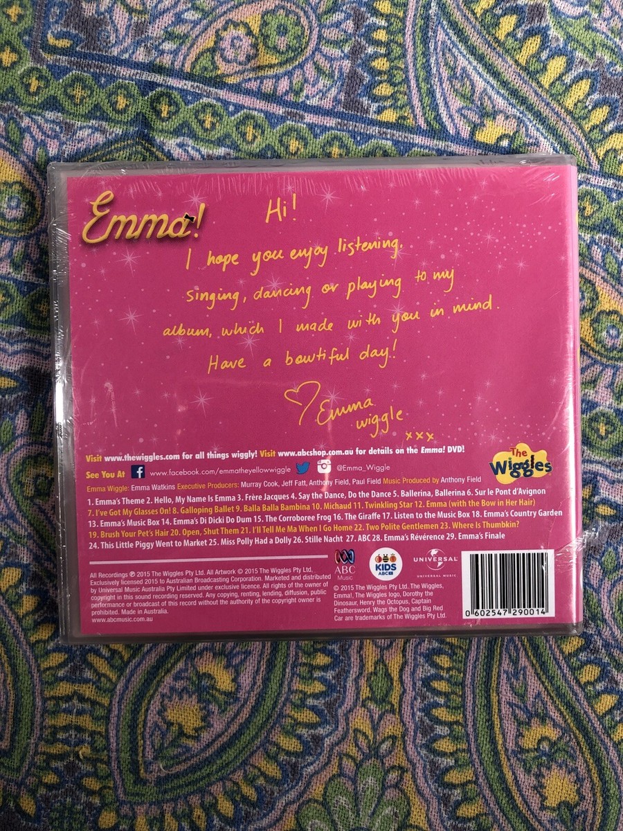 Emma! by Emma The Wiggles ~ NEW CD [2015,Import,The Wiggles