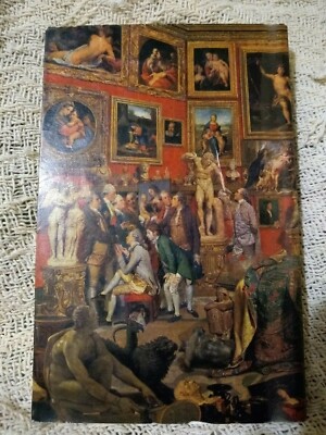 Authentic 70's  Biglietto Dingresso'' ticket & THE UFFIZI GALLERY'' Book