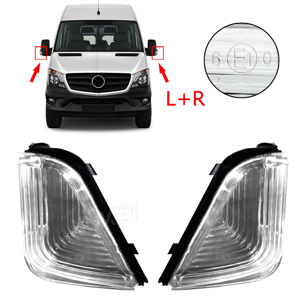 For Mercedes Sprinter Crafter Mirror Door indicator Lens 