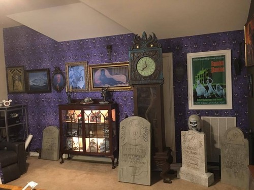 BIG Haunted Mansion lenticular Ghost Ship 6 images Disneyland Disney World RARE - Picture 5 of 5