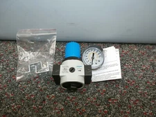 NANPU 1/4" NPT High Pressure Air Regulator Steel-Protected Gauge, 60-SCFM 230Psi