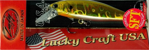 LUCKY CRAFT Pointer 65S SFT ~Single Hook Tune~ - 256 Aurora Gold (1qty) - Picture 4 of 4