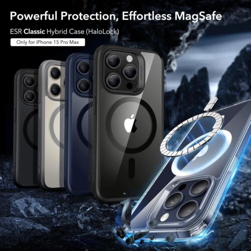 iPhone 15 Pro Max Case Compatible with MagSafe Military-Grade Protect... - Picture 2 of 8