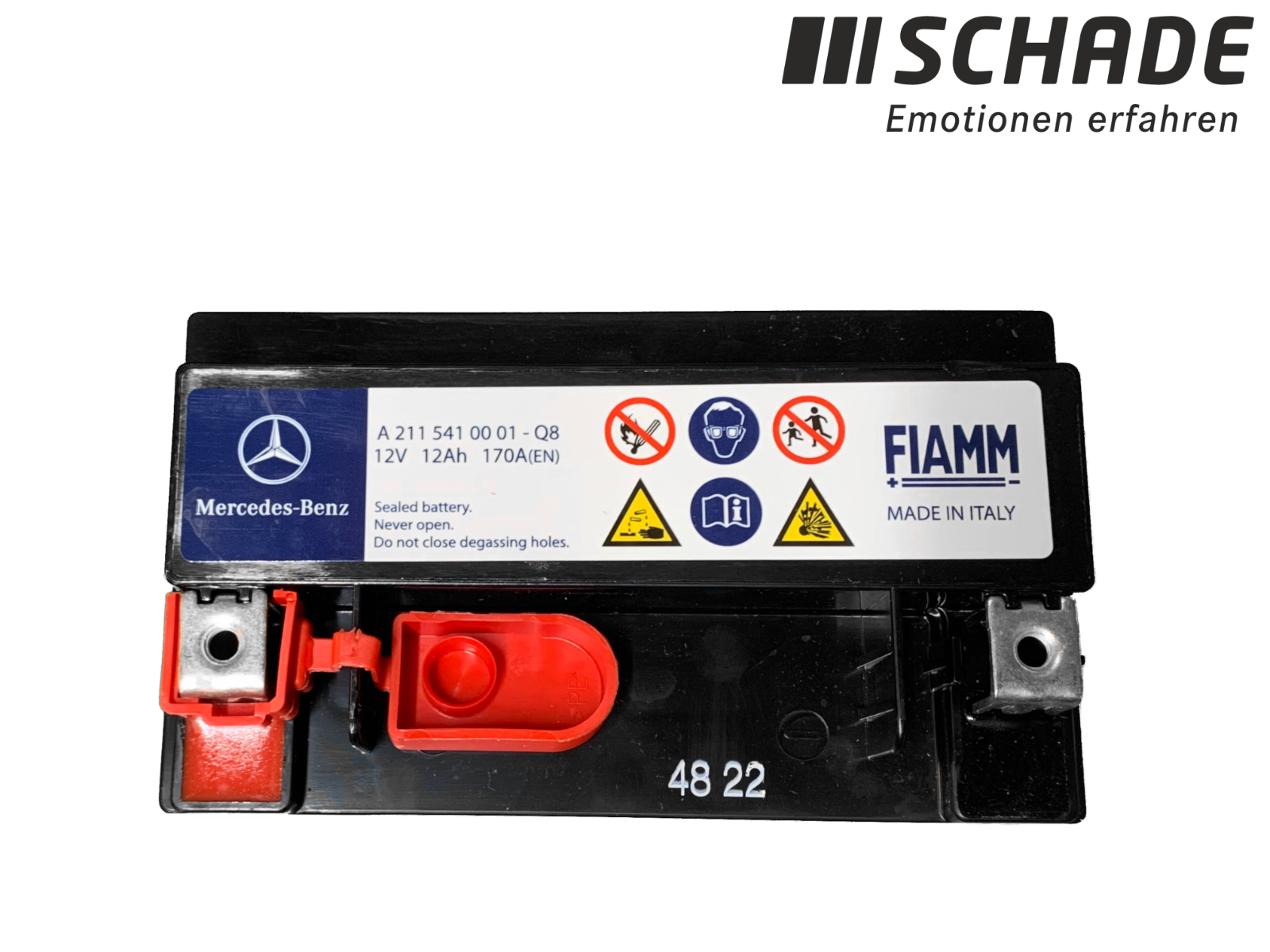 Original Mercedes Stützbatterie Backup Batterie W211 W212 W231 SBC ...