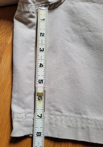 Columbia Men's Beige Khaki Cotton Canvas Carpenter Shorts Hiking Size 38x8 - Picture 19 of 19