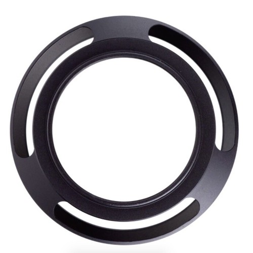 43MM VENTED LENS HOOD TILTED METAL PARALUCE METALLO 43 MM PER NIKON LEICA CANON - Foto 3 di 9