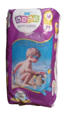 x 11 Packs DG Baby Swim Pants Size 24 To 34 Lbs (22 Total)
