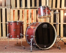 DW Performance Tobacco Stain Rock Drum Set - 14x24, 9x13, 16x16