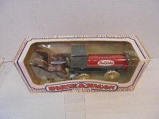 ertl 1990 coin bank 2 horse wagon true value hardware stores tanker on wheels