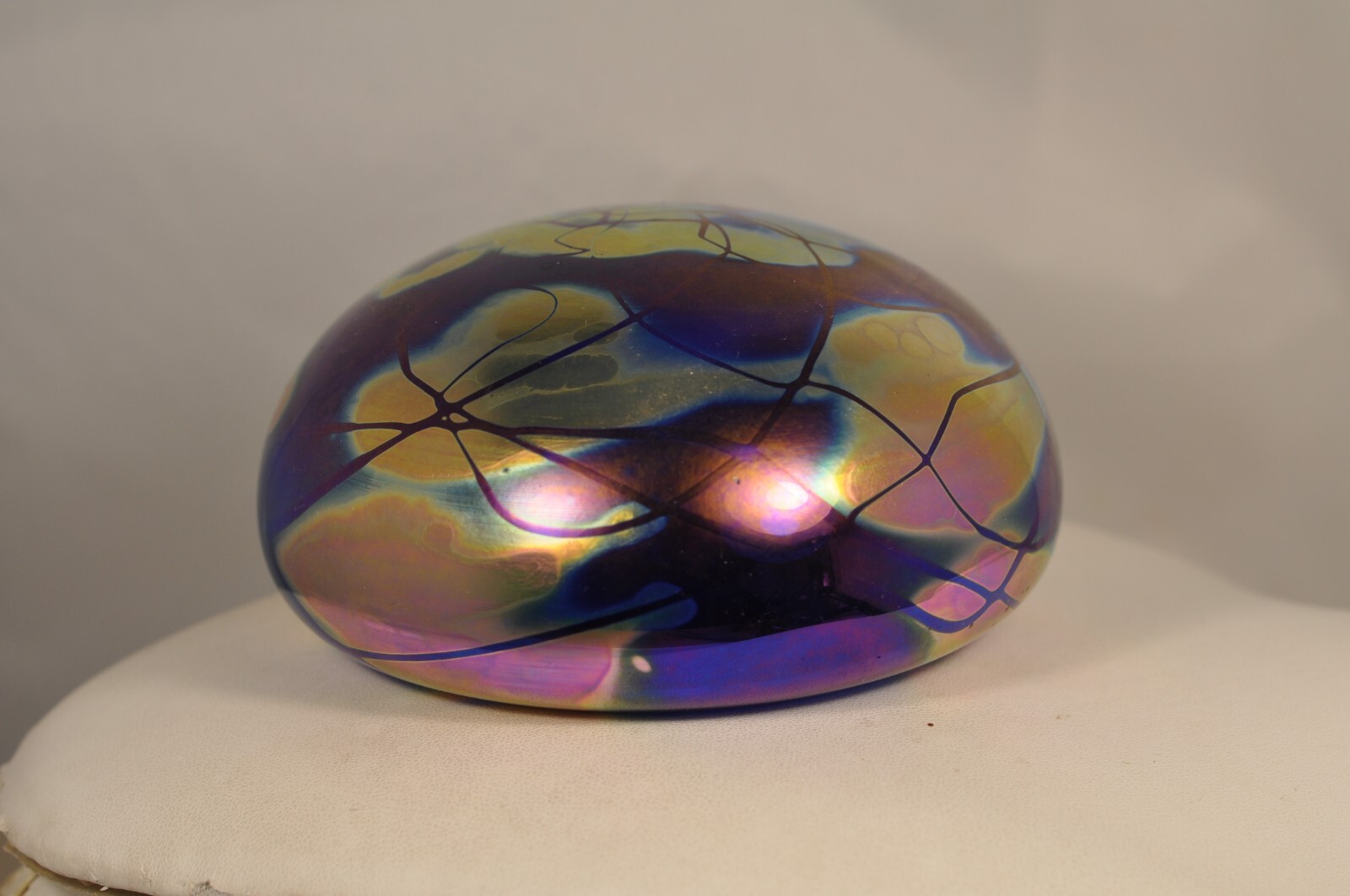 Boule De Rêve En Verre Soufflé - 9.5cm Diamètre, Presse-Papiers Décoratif, Décoration De Bureau Ou Maison