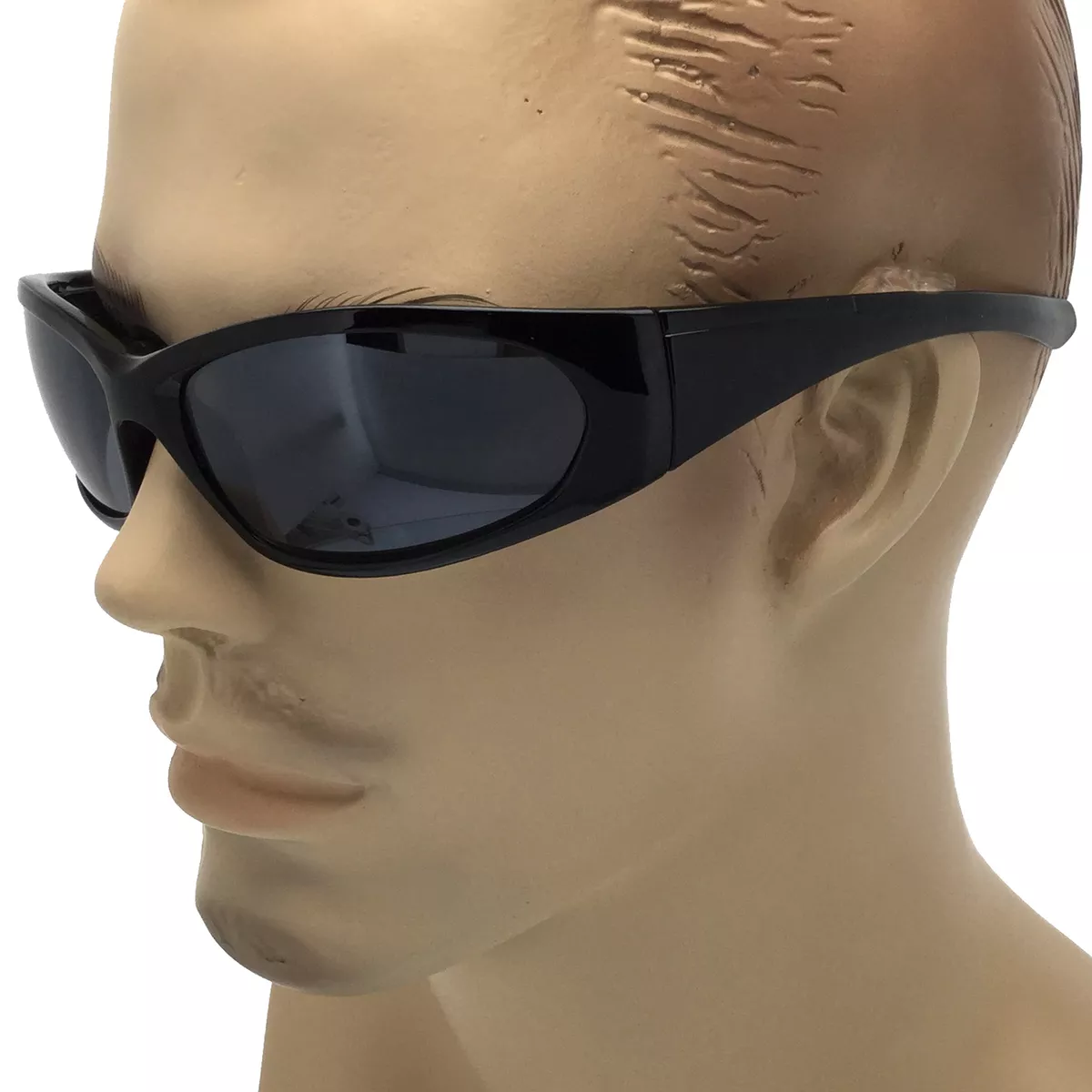 Men's Wrap Around 'Wasp' Plastic Sport Sunglasses — Eye Shop Direct