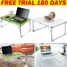 Laptop Table Stand FoldingDesk Bed Computer Study Adjustable Portable Sofa Tray