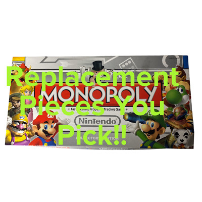 Monopoly Nintendo Collectors Edition Replacement Pieces | eBay
