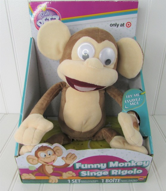 club petz funny friends monkey
