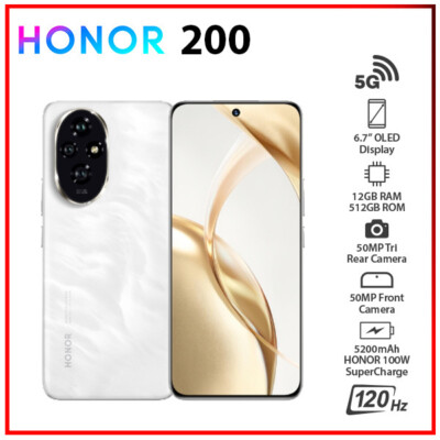 スマートフォン本体 Honor 200 pro 12/512GB Honor 200 Pro 5G 12/512GB GLOBAL VERSION 6.78