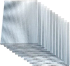 4mm Panels Twinwall Sheets 12x Polycarbonate Greenhouse Double UV Protected Roof