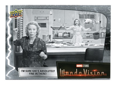 2022 Upper Deck Marvel WandaVision - #7 I'm Sure She's Absolutely Fine In There!