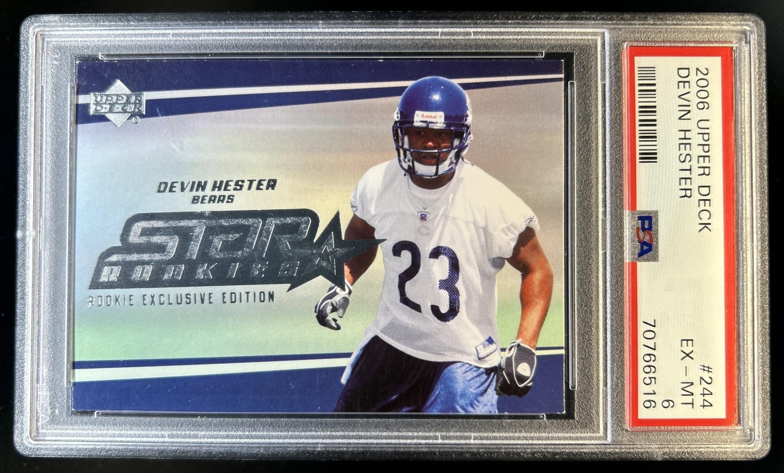 Devin Hester Upper Deck #244 Base