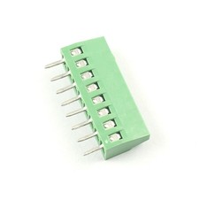 5 PCS 8Pin 2.54mm Pitch PCB Mount Screw Terminal Block Connector Plug