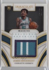 2021-22 Panini Immaculate Massive Memorabilia 15/25 James Bouknight #MM-JBO 0ud4