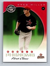 GREG MILLER 2001 DONRUSS ROOKIE PHENOMS #271 SP 26/50 HOUSTON ASTROS