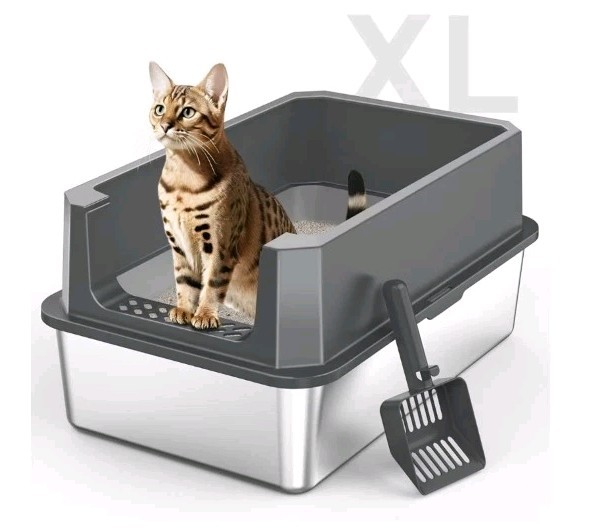 , Extra Large Litter Boxes For Big Cats, Xlarge Metal