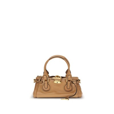 Chlo Brown Buffalo Leather Shoulder Bag 100% Authentic