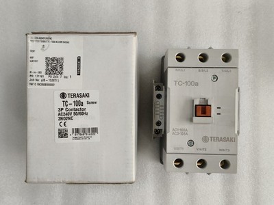 TERASAKI TC-100A 100AMP MAGNETSCHÜTZ 3POL SPULENSPANNUNG 240V GRATIS SCHNELL