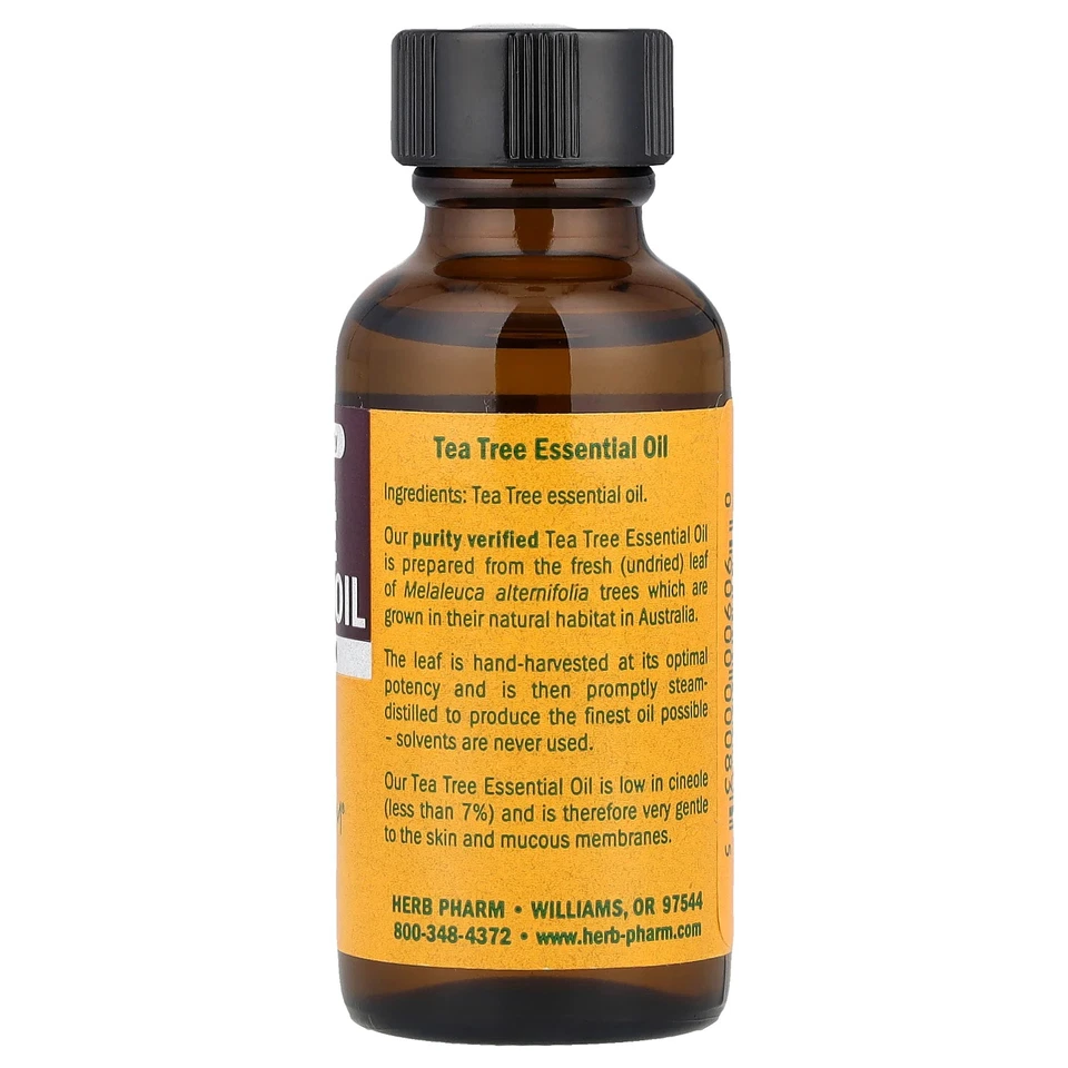 Aceite esencial de árbol de té, 1 fl oz (30 ml) Foto 2 de 2