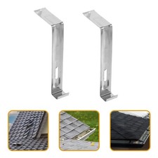 20 Pcs Stainless Steel Roof Tile Clips Heavy Duty Hook Clips for Roofing