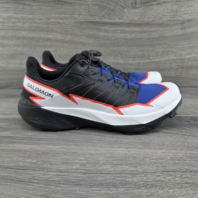 Salomon Thundercross Surf The Web Size 8.5 Mens Blue Black White Shoes