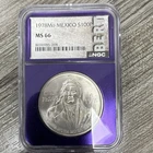 Photo of a 1978 Mexico 100 Pesos Silver from an eBay listing that sold on Jul 21, 2026