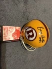 Kenny Houston HOF Autographed Signed Redskins Mini Helmet w/ COA