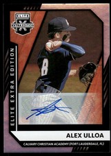 2021 Elite Extra Edition Signatures #117 Alex Ulloa Auto - BB