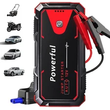 8000A Jump Starter Booster Supersafe Battery PowerBank Smart Cable Heavy Duty