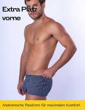 Premium Soft Baumwolle Herren Low Rise Boxer Brief – Bequeme Sexy Boxershorts...