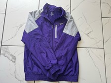 Nike Vintage Kids XL Purple/Gray Colorblock Full-Zip Windbreaker Jacket