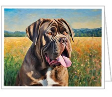 Neapolitan Mastiff Note Cards - Set of Six