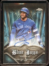 George Springer Autographs Added to 2014 Topps Products 15