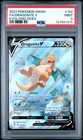 2021 POKEMON SWORD & SHIELD EVOLVING SKIES #192 FULL ART/DRAGONITE V PSA 9