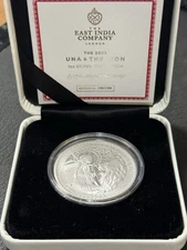 2022 1 Oz .999 Silver  St Helena Una and the Lion Proof Coin BOX/COA #198/1500!