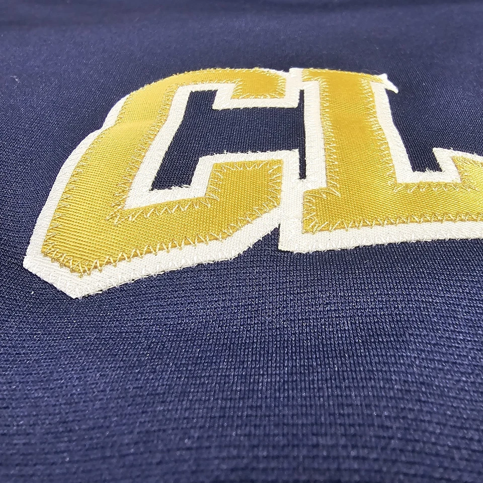 Under Armour Clarion Golden Eagles Hoodie Mens Large Navy Storm Sweatshirt Loose - Image 3 of 4