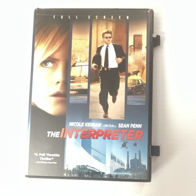 Universal Full Screen DVD Nicole Kidman, Sean Penn Thriller PG-13