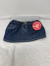 Build a Bear Workshop Denim SKIRT Clothing for Full Size Plush Toys