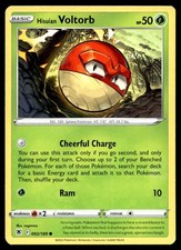 Hisuian Voltorb 2/189 Pokemon Card Astral Radiance Common 50 HP NM CU