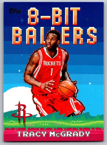 2025-26 Topps Basketball - 8-Bit Ballers TRACY MCGRADY #8B-27 Insert Card - 1a