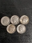 Lot Of 5 Roosevelt Dimes 90% Silver #D