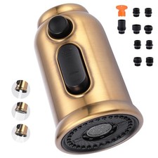 Pull Down Faucet Head Replacement,3-Function Kitchen Faucet Spray Head with 9...