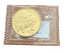 China 2004 Gold 1/2 oz 200 Yuan Panda Original Mint Sealed BU 2996.04 per troy oz